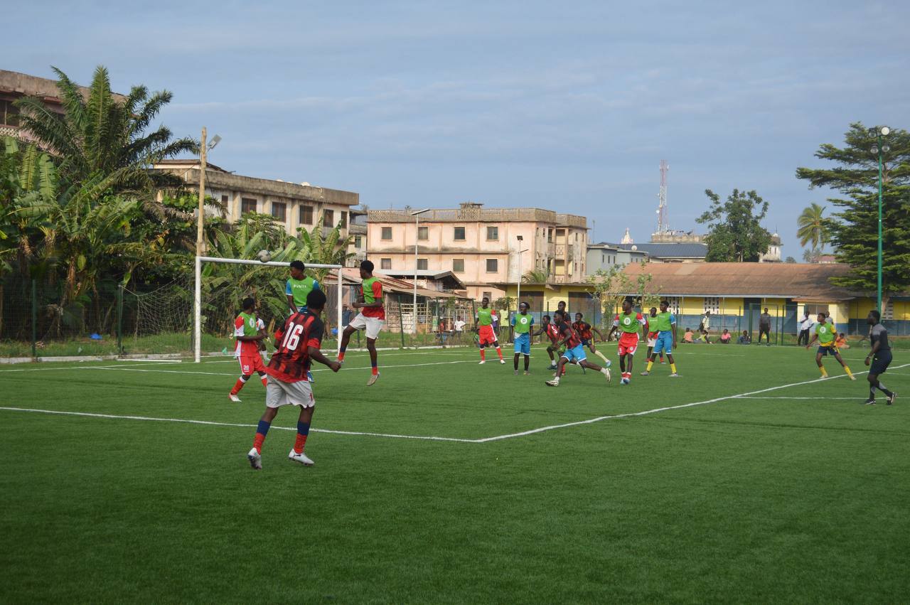 Team in red kit